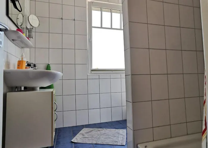 Casa de Férias Doppelhaushaelfte-klatschmohn *